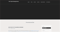 Desktop Screenshot of christaylorracing.com